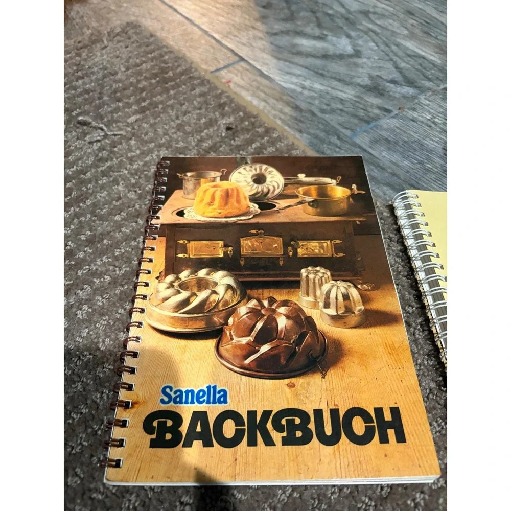 Sanella Backbuch Lust auf Torte Vintage‎ German Cookbook Set Multi Spiral 1990s